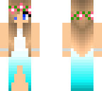 blue long dress girl