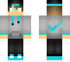 blue nike skin