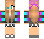 cute purple and aqua dj
