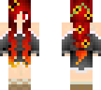 fire wolf girl