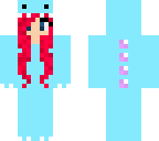 girl in dino pajamas
