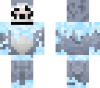 ice shark skin with fin