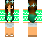 kawaii aqua girl