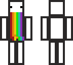 man vomits rainbows