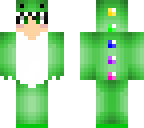 monster cute green 