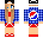 pepsi girl blue