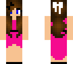 pink dress