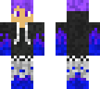 purple haired cool guy