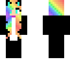 raimbow cat girl