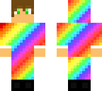 rainbow teen hoodie