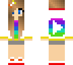 rainbow youtube girl