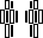 random b and w skin