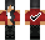 red and black