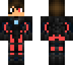 red armoured robot