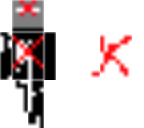 red x
