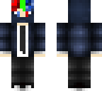 school uniform with hoodie and bandana