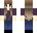 striped girl