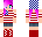 4th of july  with pigtails