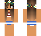 4th of july tan girl bikini