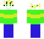 asriel with flower crown