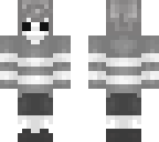 black and white