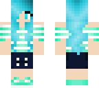 blue girl