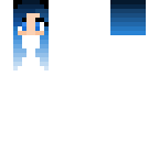 blue hair base with cat ears