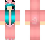 blue pig girl