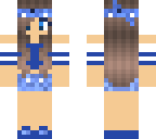 blue summer girl