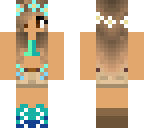 cute blue girl