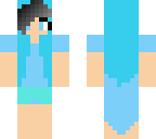 cute blue skin