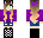 cute cat girl with bow