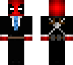 deadpool whit a suit