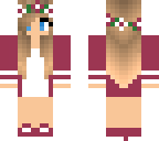 deep magenta girl