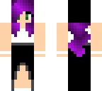 fancy dress purple hair girl mhm