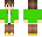 green sweatshirt