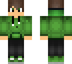 green sweatshirt kid