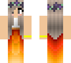 kaitlovemc fire dress girl