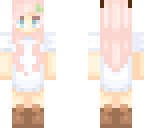 peach  with antlers
