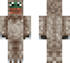 pepe in a sloth suit