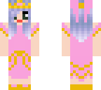 pink and gold princess