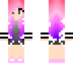 pink haired girl