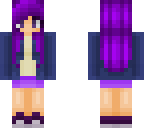 purple entry