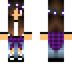 purple flannel