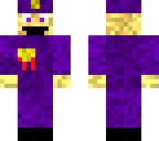 purple man and foxy
