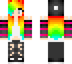 rainbow girl