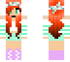 random red girl