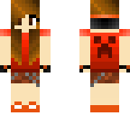 red chreeper girl