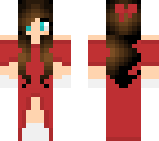 red dress
