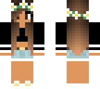 tan girl crop top